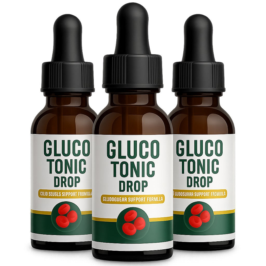 GlucoTonicDrop - 3 Month Supply