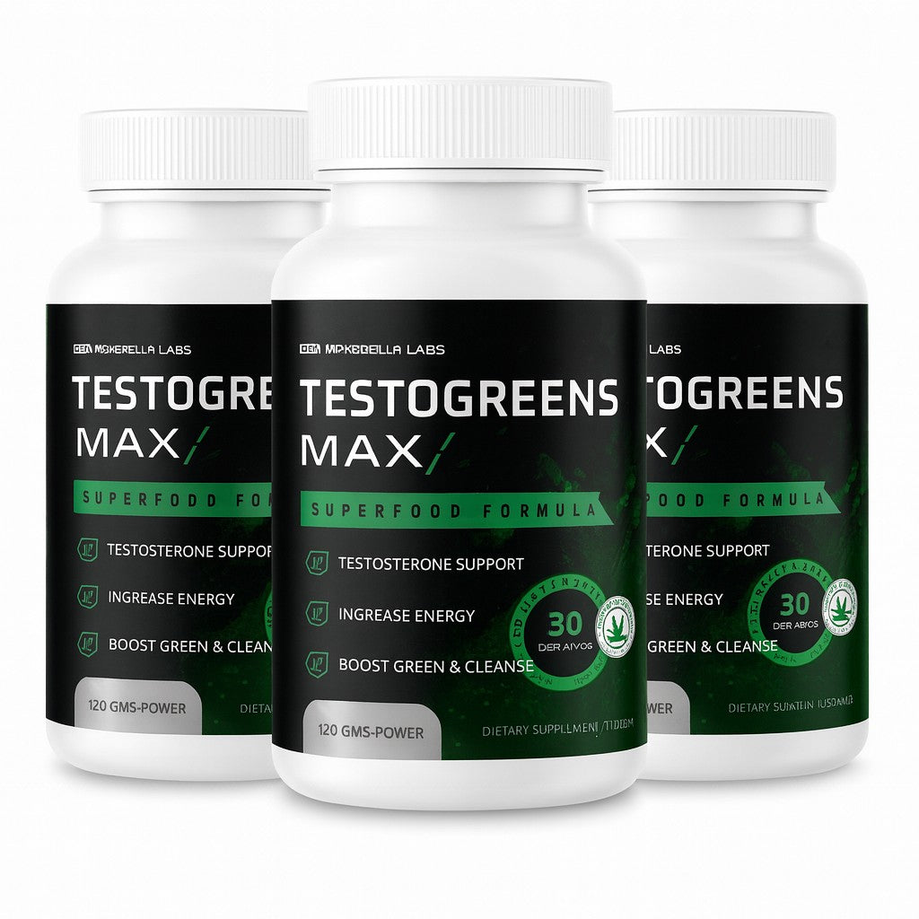 TestoGreens Max - 3 Month Supply