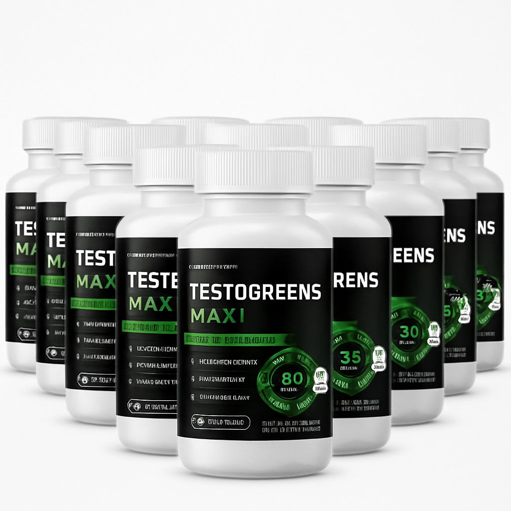 TestoGreens Max - 12 Month Supply